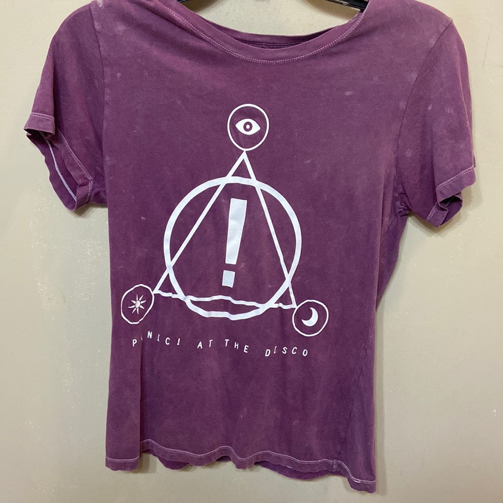 Purple Panic at the Disco tee